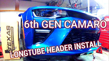 How To Install Texas Speed Longtube Headers On A 6th Gen Camaro