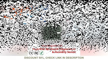 Newest Tuya Bluetooth Temperature Humidity Sensor LCD Thermometer Mini Smart Electric Hygrometer APP