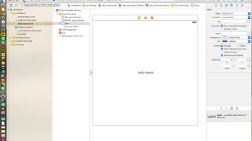 Lev1-1. 라벨 붙이기 - 왕초보를 위한 스위프트 프로그래밍 강좌[iOS app with xcode&swift]