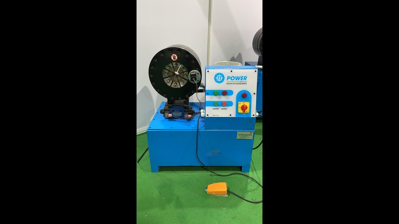 Installation guide for N Power C50 Hydraulic Hose Crimping Machine