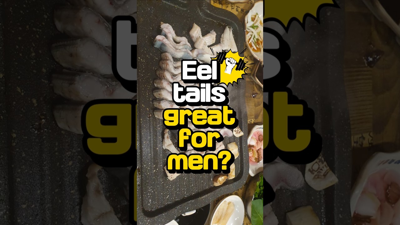 Eel tails for Stamina? Korea's summer food secret explained! Stamina booster 🇰🇷