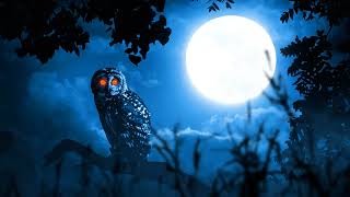 Owl sounds with 30 minutes of various owls hooting at night