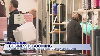 Georgetown sees an increase in new retail, restaurants opening