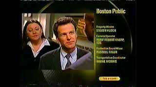 Fox Split Screen Credits (February 5, 2001)
