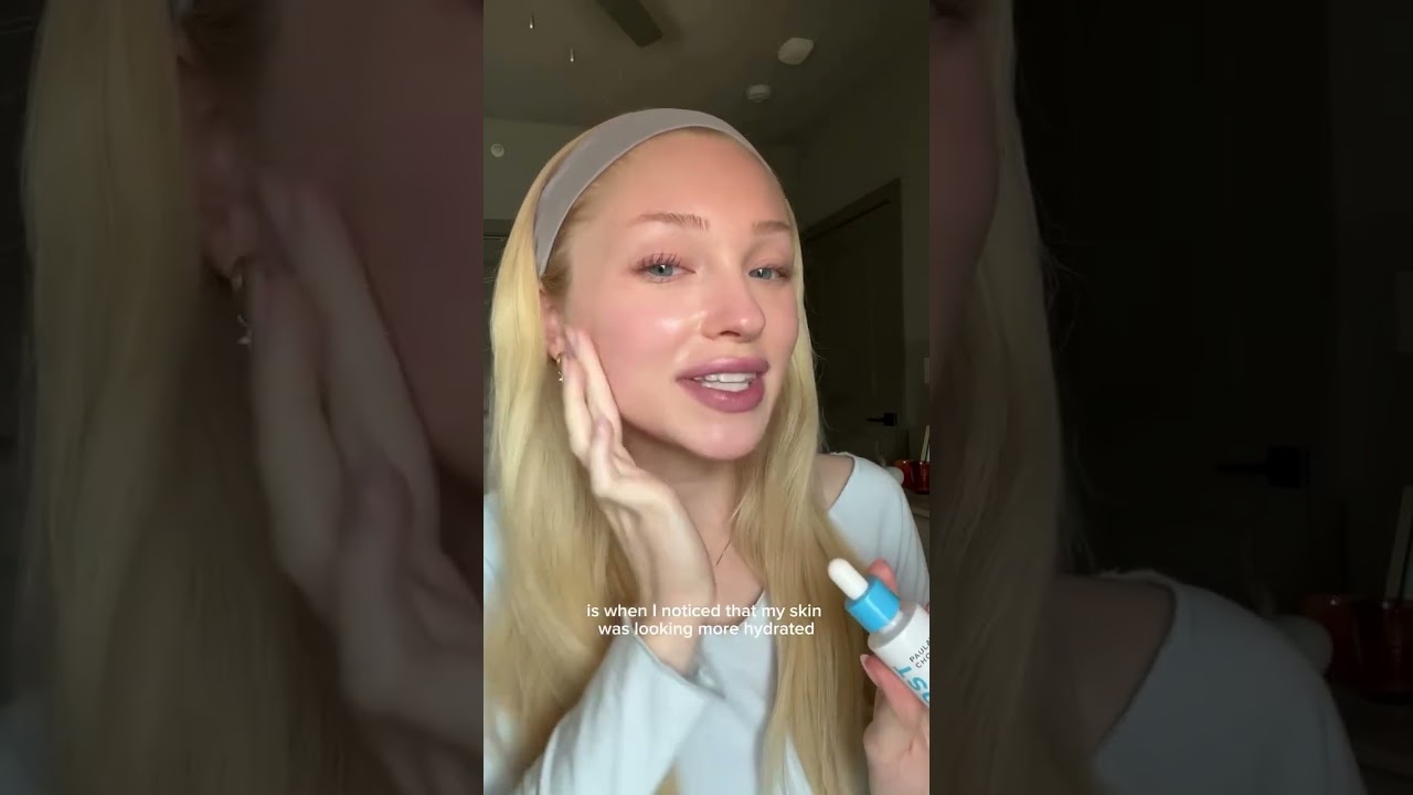Hydrated skin 🫶