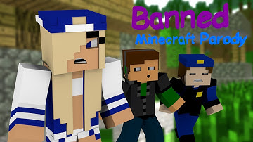 ♫ "Banned" ♫ - Minecraft Animated Music Parody of Miley Cyrus
