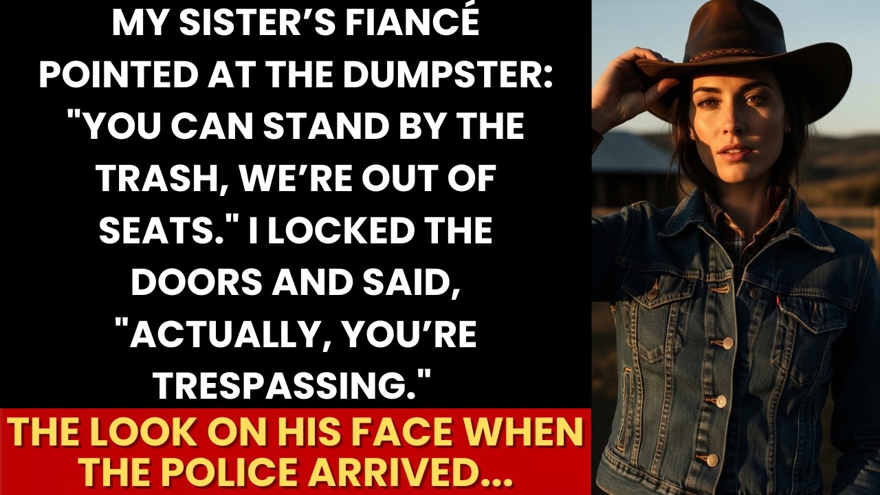 Sister’s Fiancé Said “Stand By The Trash”—I Locked The Doors And Said “You’re Trespassing”