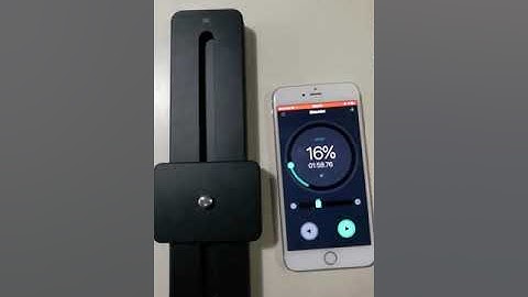 Use the Smartta Go app to complete control SliderMini