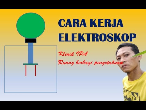 CARA KERJA ELEKTROSKOP