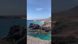 Punta del Papagayo, las mejores playas de LANZAROTE 🫶🏽☀️💙🌴