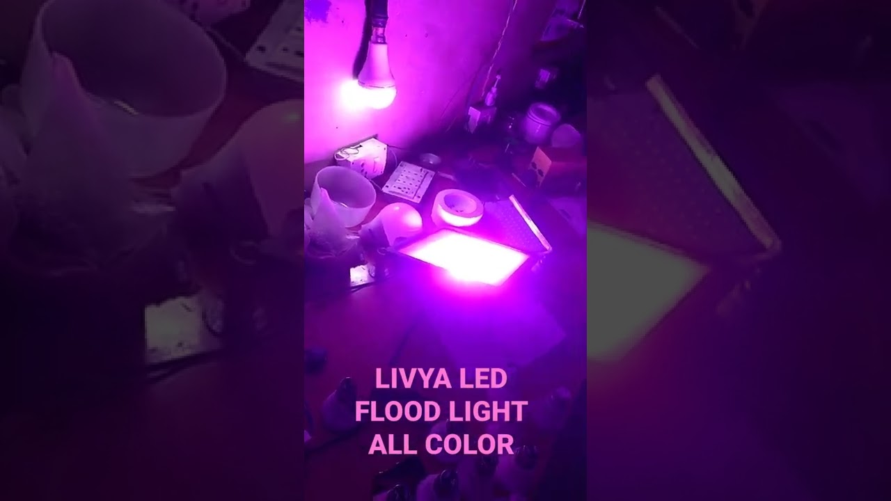 LIVYA LED FLOOD LIGHT 50 WATT AND 100 WATT ALL COLOR AVAILABLE