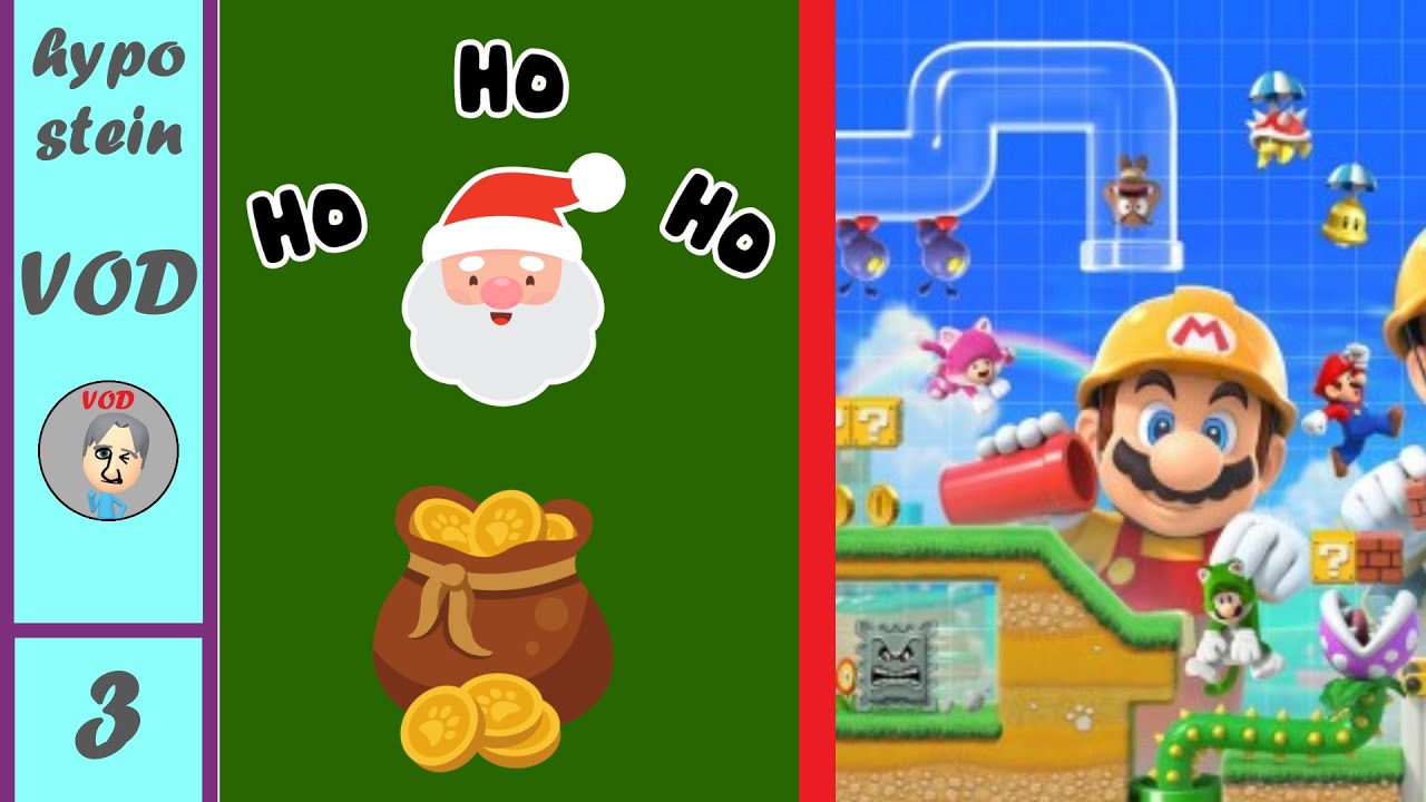 Christmas Stream! (ft. Werewolf Online and Super Mario Maker 2) | Stream 3