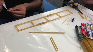 Structures 1 - Spaghetti Bridge Assignment