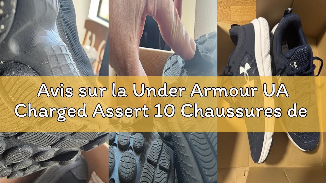 Avis sur la Under Armour UA Charged Assert 10 Chaussures de courseHomme