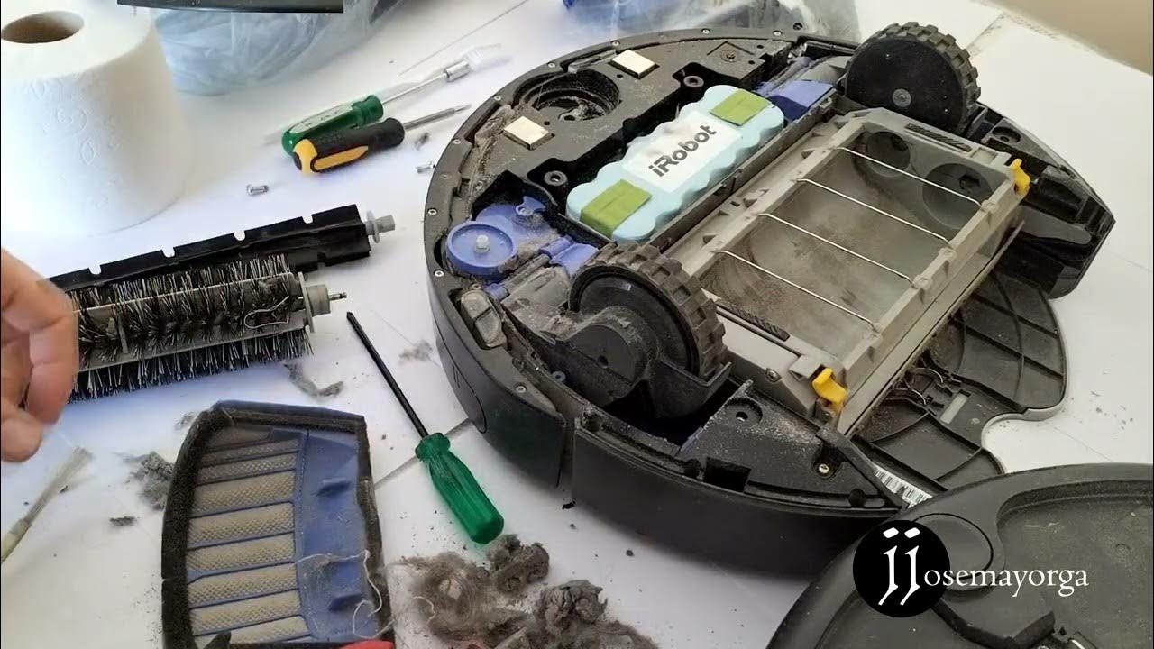 Cómo limpiar una Roomba 616 (mantenimiento básico) // How to clean a