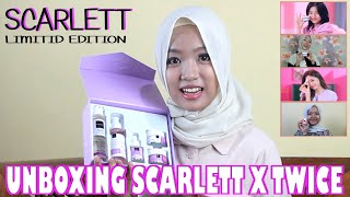 UNBOXING SCARLETT X TWICE EXCLUSIVE LIMITED EDITION BUNDLE SET !!!