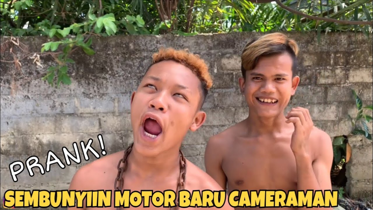 Prank! Sembunyiin Motor Baru Cameraman