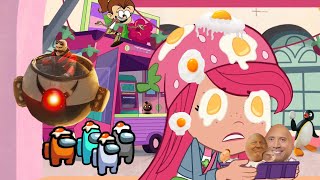 Luan Loud Joke To Strawberry Shortcake About Eggs