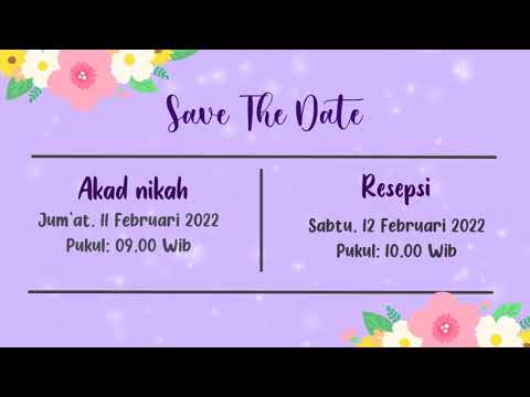 Video Undangan Digital No Music (Nasheed /Vocal Only)