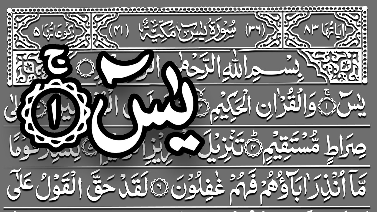 Surah Yaseen Surah Rahman | Best Qur'an Recitation | Surah Yasin Tilawat | Full Arabic text HD