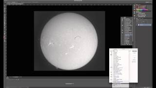 ASTRO IIDC/Photoshop CS6 Solar Image Processing tutorial