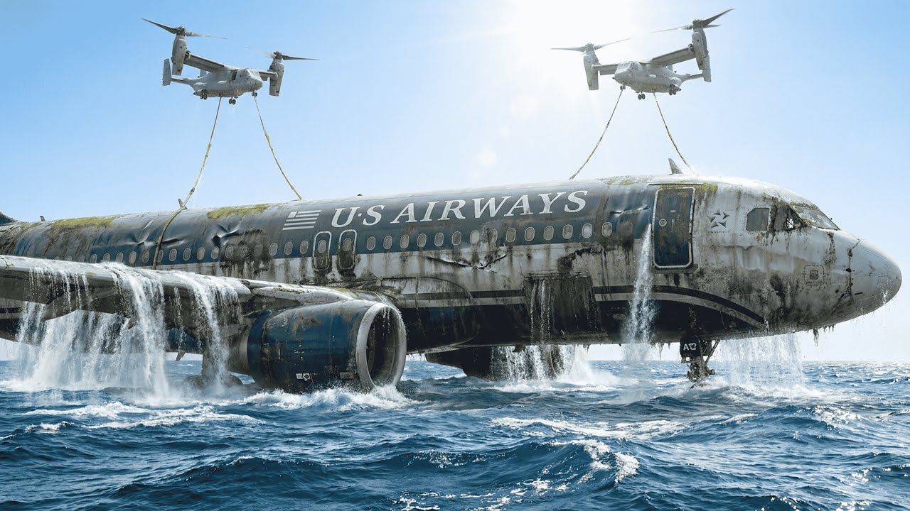 Unbelievable Restoration : I Spent 6 Months Restoring US Airways 1549 Found in Hudson River