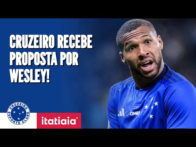 Cruzeiro recebe proposta de empréstimo pelo atacante Wesley