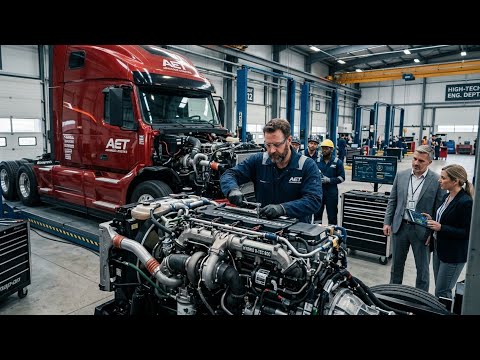 🚛 El Mecánico Humilde Reparó un Camión Nuevo… ¡Y Sorprendió a un Millonario Frente a Todos!