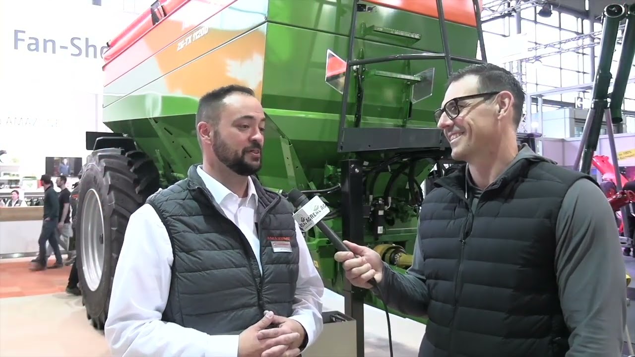 Amazone ZG-TX trailed combi-spreader handles both lime and fertilizer