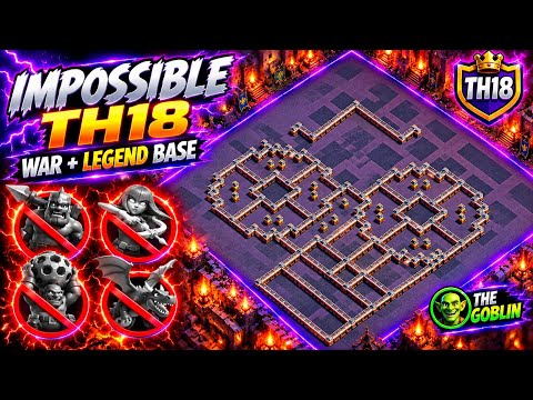 These TH18 Bases Are IMPOSSIBLE to 3-Star! 🔥 | Top 15 War + Legend Bases|Th18 War Base|Anti throwers