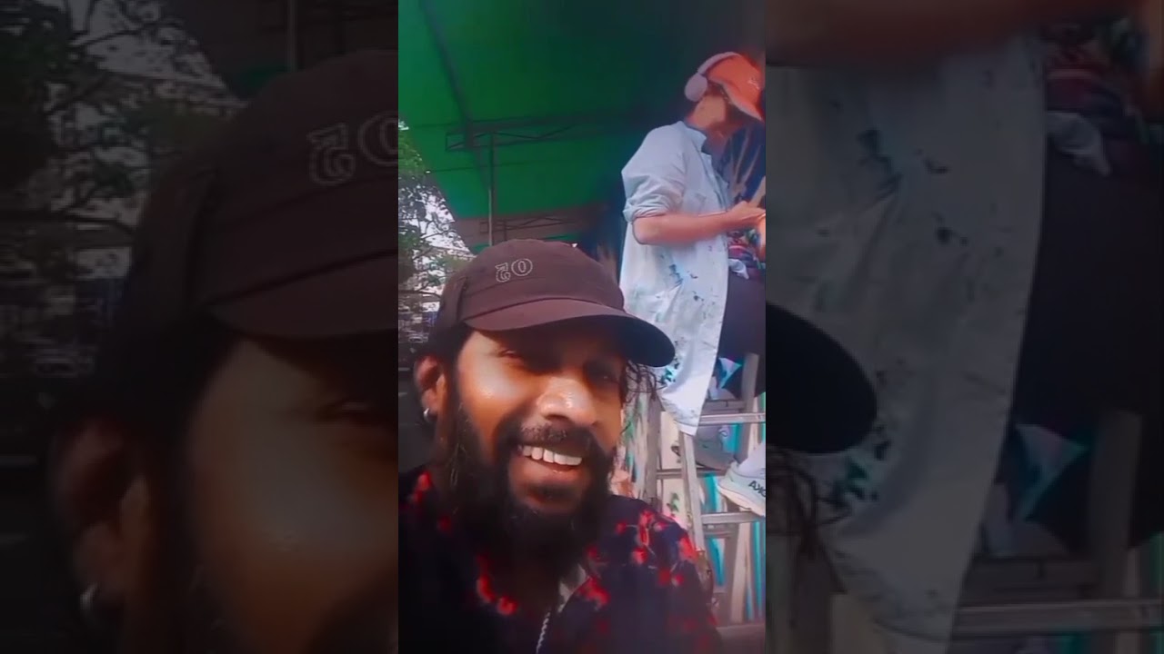 വിദേശത്തുനിന്നും ഒരു പെൺകുട്ടി തിരുവനന്തപുരത്ത് ചിത്രം വരയ്ക്കുന്ന കാഴ്ചകളിലേക്ക് ലൈക് കമന്റ് ചെയ്യൂ