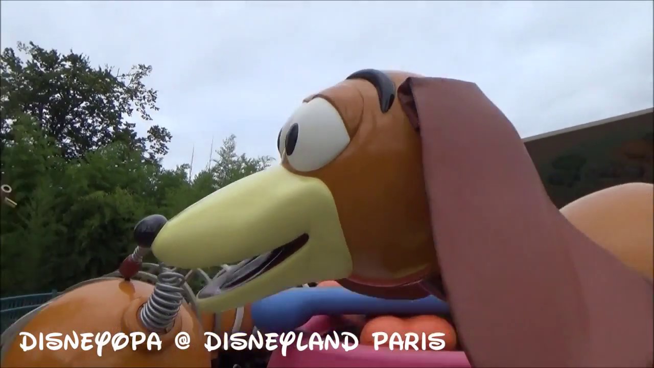 Disneyland Paris Slinky Dog Zigzag Spin offride DisneyOpa