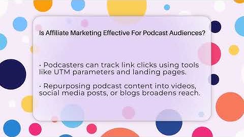 Is Affiliate Marketing Effective For Podcast Audiences? - Modern Podcaster Hub