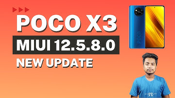 Poco X3 MIUI 12.5.8.0 New Update | Poco X3 New Update | Poco X3 Update | MIUI 12.5.8.0 Poco X3
