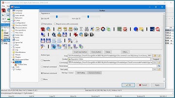 Configure the way the path is set when adding toolbar buttons
