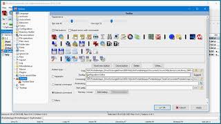 Configure the way the path is set when adding toolbar buttons