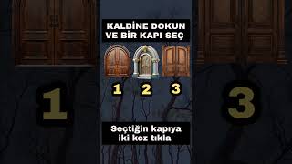 Tarot Kalbi̇ne Dokun Ve Bi̇r Kapi Seç Üel