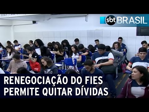 Renegociação do Fies permite quitar dívidas | SBT Brasil (22/07/22)