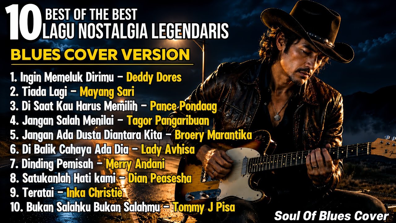 ALBUM NOSTALGIA LEGENDARIS BLUES Cover Version Terbaik 2026 | Paling Enak Di Dengar Saat Santai