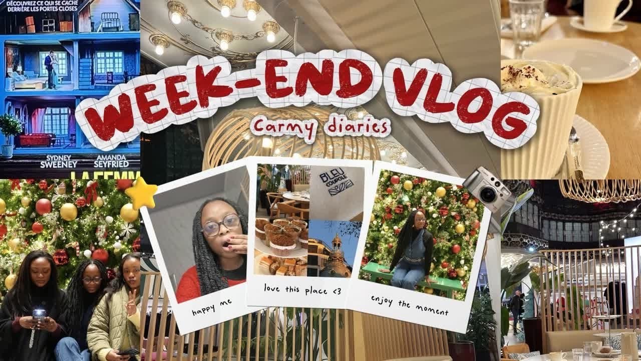 Week-end vlog | auto-école, ciné et tea time avec les copines, bla-bla 🌿