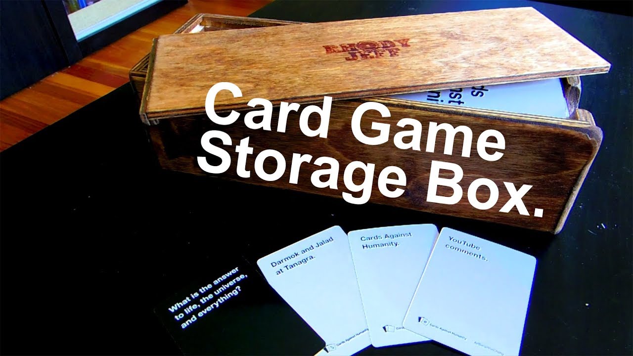 Build: A Card Game Storage Box 