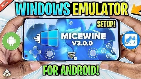 MICEWINE EMULATOR 3.0 SETUP & GAMEPLAY - NEW WINDOWS EMULATOR FOR ANDROID!