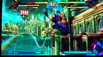 Hitbox Upa vs. Keanu - MvC3