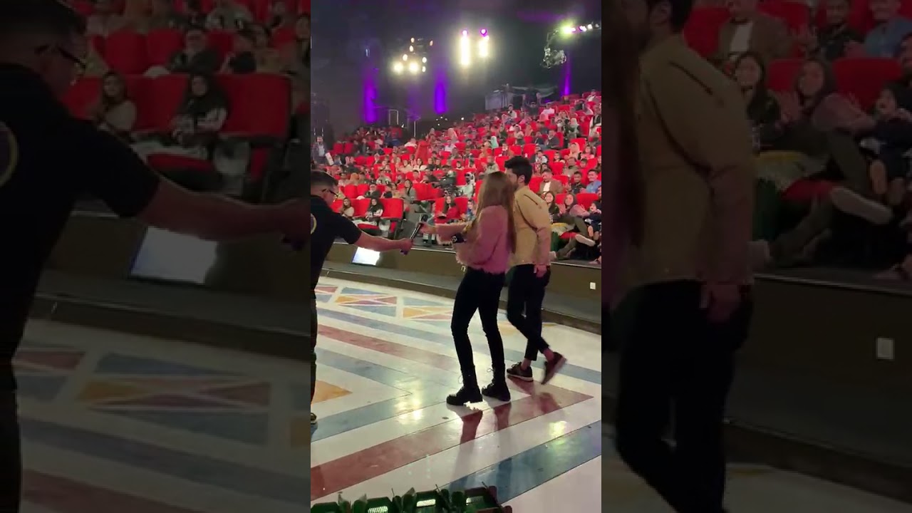 Rabeeca Khan And Hussain Tareen Entry In Game Show 