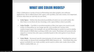 ART 1280 – Module 03 / Using Color (Video 01)