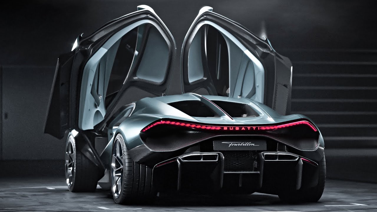 The 1800HP Bugatti Tourbillon V16 Hybrid (€3.8m) - YouTube