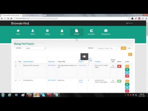 Browsenfind - Online Marketplace - Overview