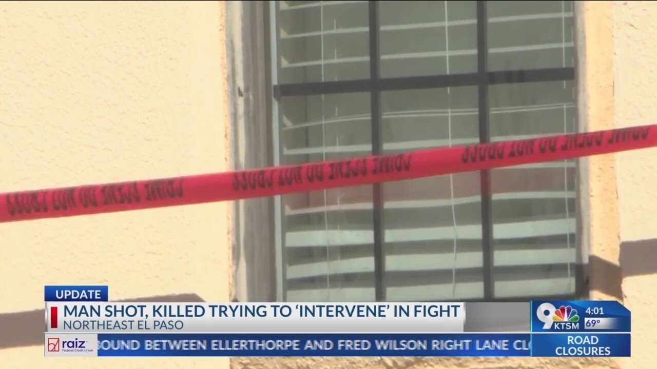 Man shot, killed after trying to 'intervene' in fight at apartment ...