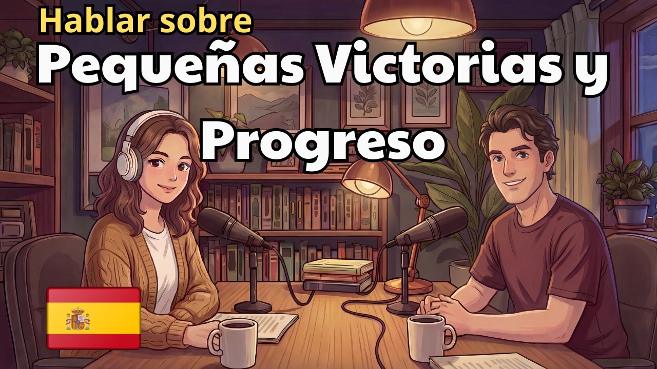 How to Talk About Small Wins & Progress in Spanish | Easy Spanish Listening Practice