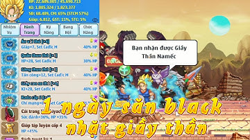 Ngọc Rồng Online - Comback Săn Black Goku nhặt giầy thần...!